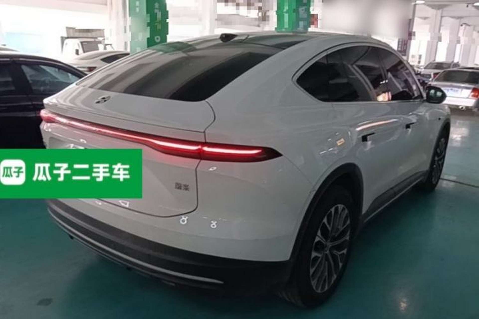 Used Nio EC6 2024 75 kWh Rear Right 45 Deg