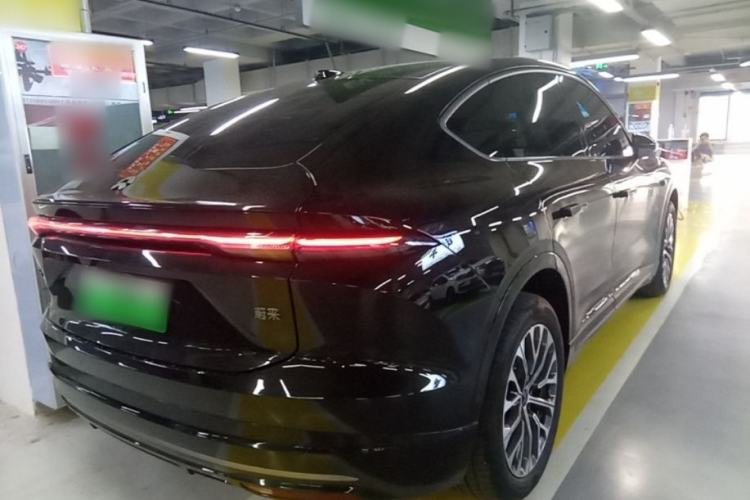 Used Nio EC6 2025 75 kWh Rear Right 45 Deg