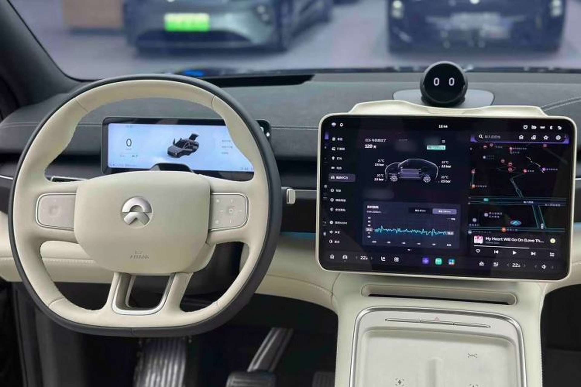 Used Nio EC6 2025 75 kWh Steering Wheel