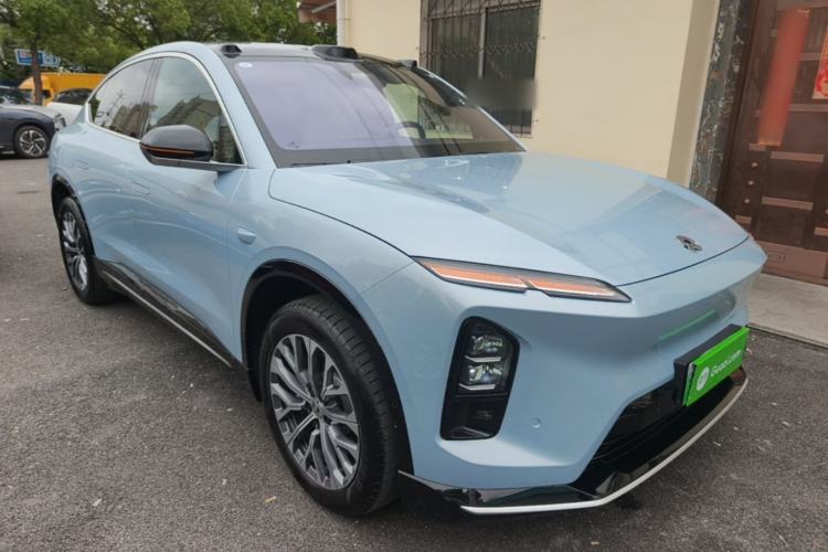 Used Nio EC6 2025 75 kWh Front Right 45 Deg