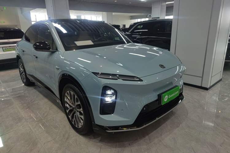 Used Nio EC6 2025 75 kWh Front Right 45 Deg