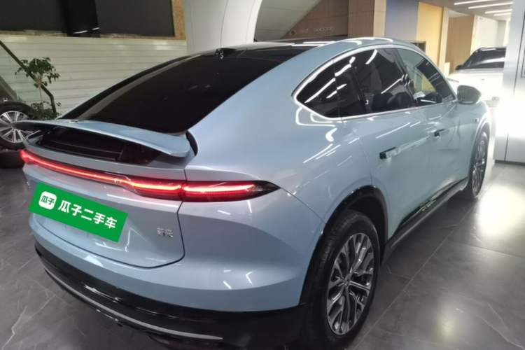 Used Nio EC6 2025 75 kWh Rear Right 45 Deg