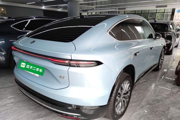 Used Nio EC6 2025 75 kWh Rear Right 45 Deg