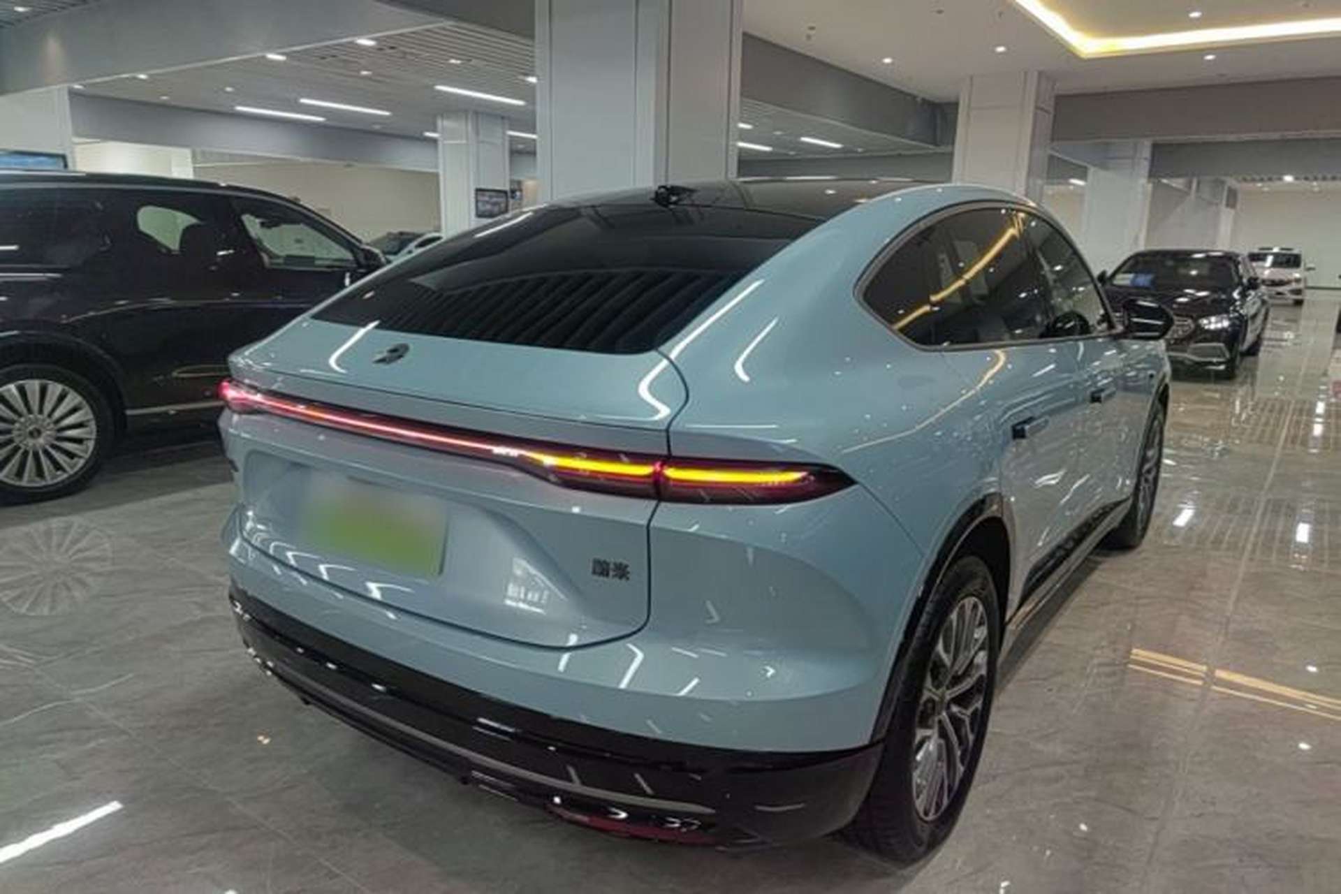 Used Nio EC6 2025 75 kWh Rear Right 45 Deg