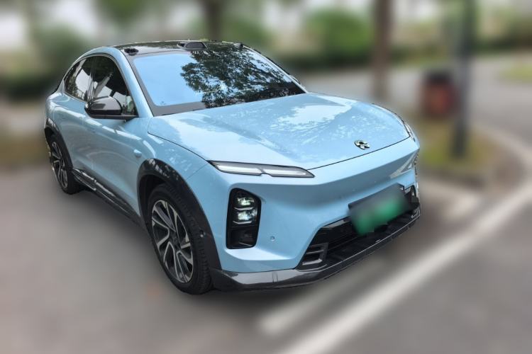 Used Nio EC6 2025 75 kWh Front Right 45 Deg