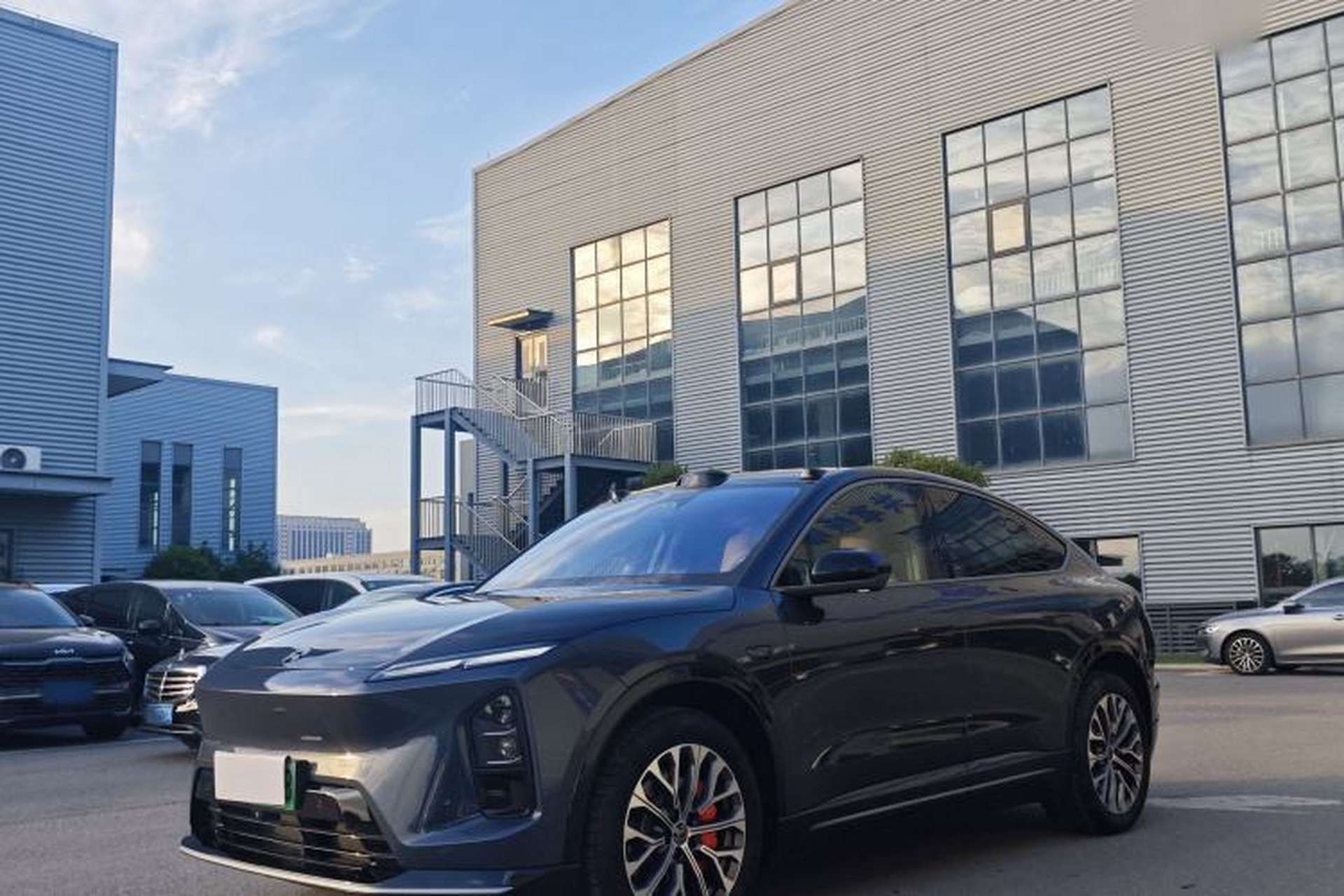 Used Nio EC6 2025 75 kWh Front Left 45 Deg