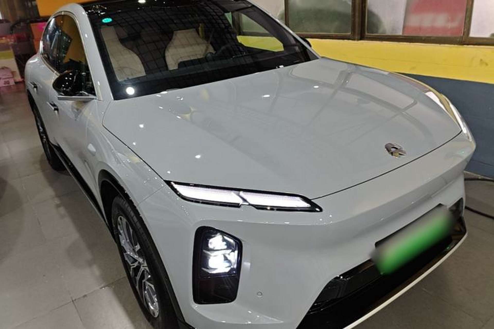 Used Nio EC6 2025 75 kWh Front Right 45 Deg