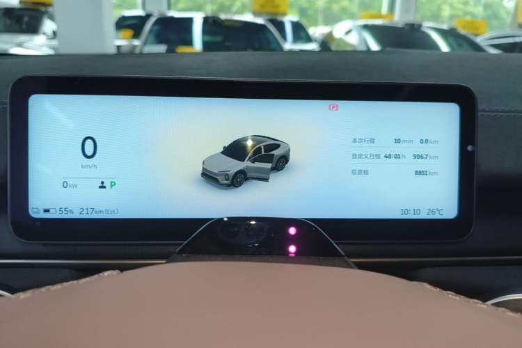 Used Nio EC6 2025 75 kWh Instrument Cluster