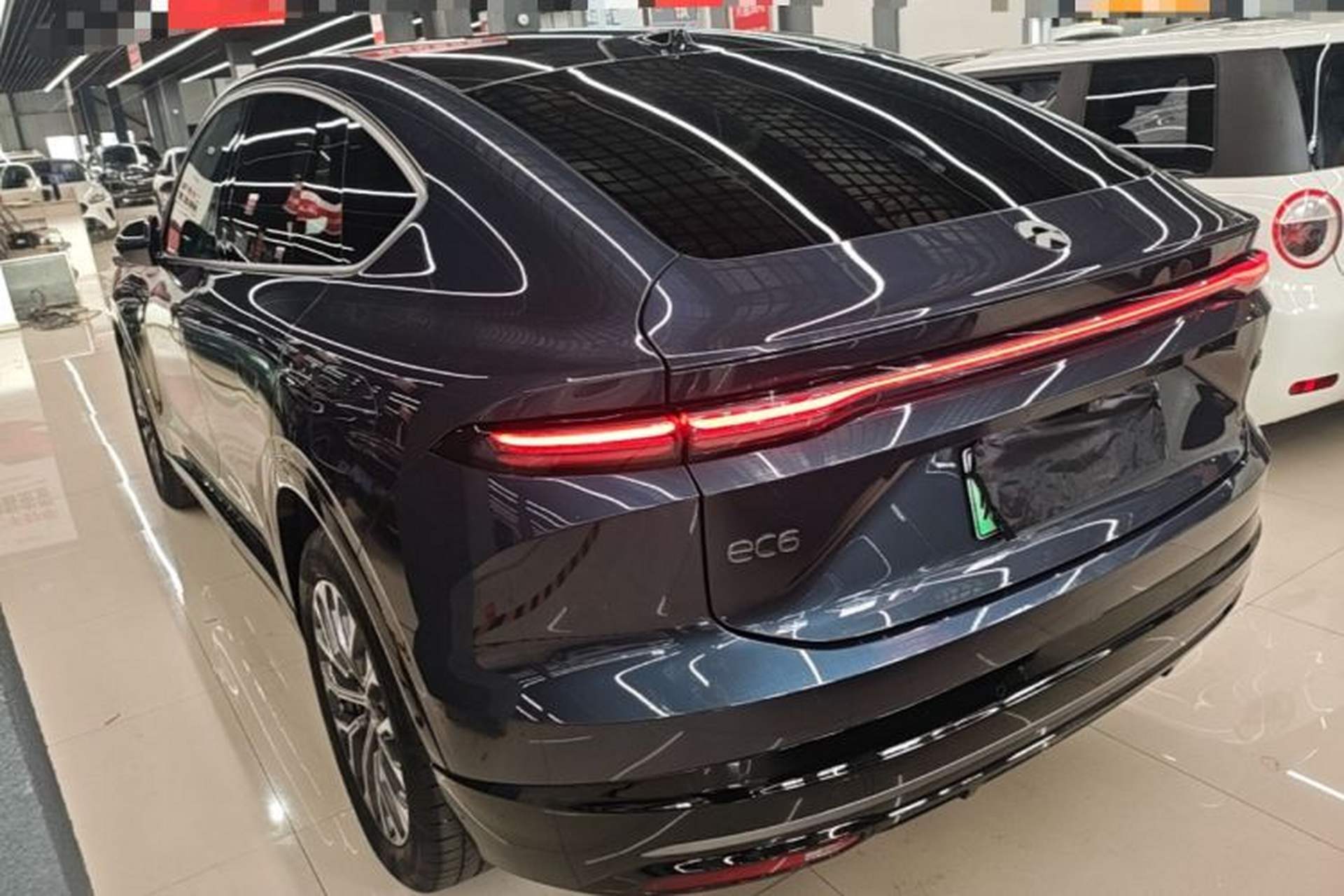 Used Nio EC6 2025 75 kWh Rear Left 45 Deg