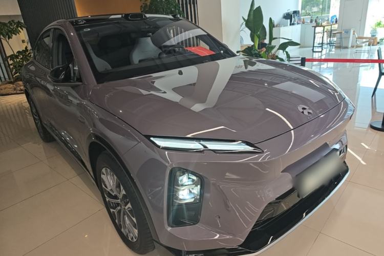 Used Nio EC6 2025 75 kWh Front Right 45 Deg