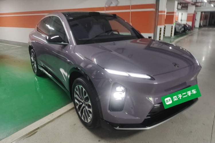 Used Nio EC6 2025 75 kWh Front Right 45 Deg