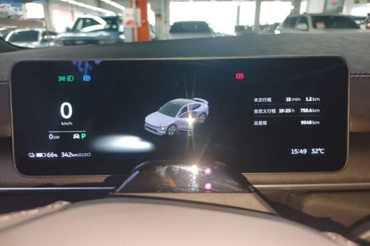 Used Nio EC6 2025 75 kWh Instrument Cluster