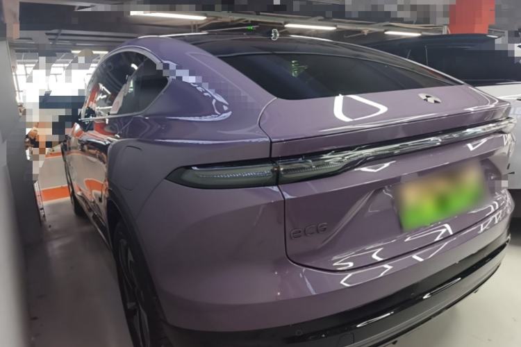Used Nio EC6 2025 75 kWh Rear Left 45 Deg