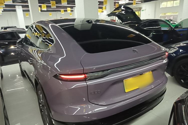 Used Nio EC6 2025 75 kWh Rear Left 45 Deg