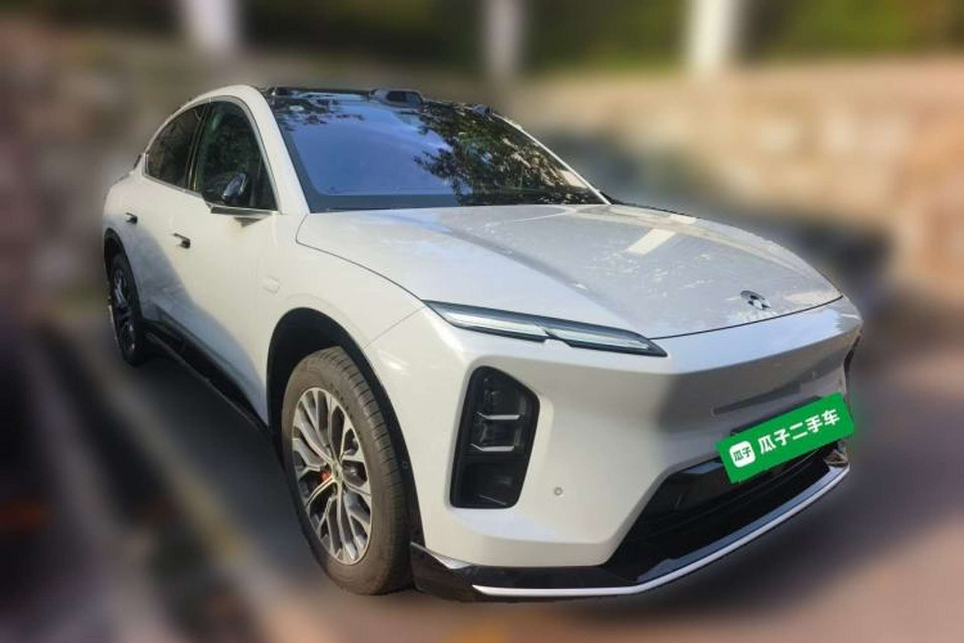 Used Nio EC6 2025 75 kWh Front Right 45 Deg