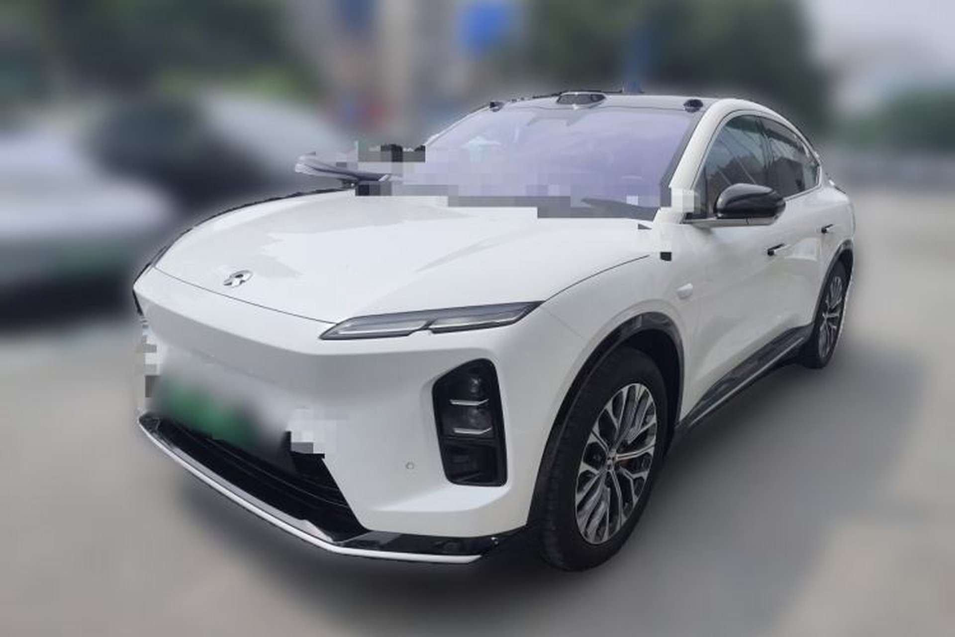 Used Nio EC6 2025 75 kWh Front Left 45 Deg