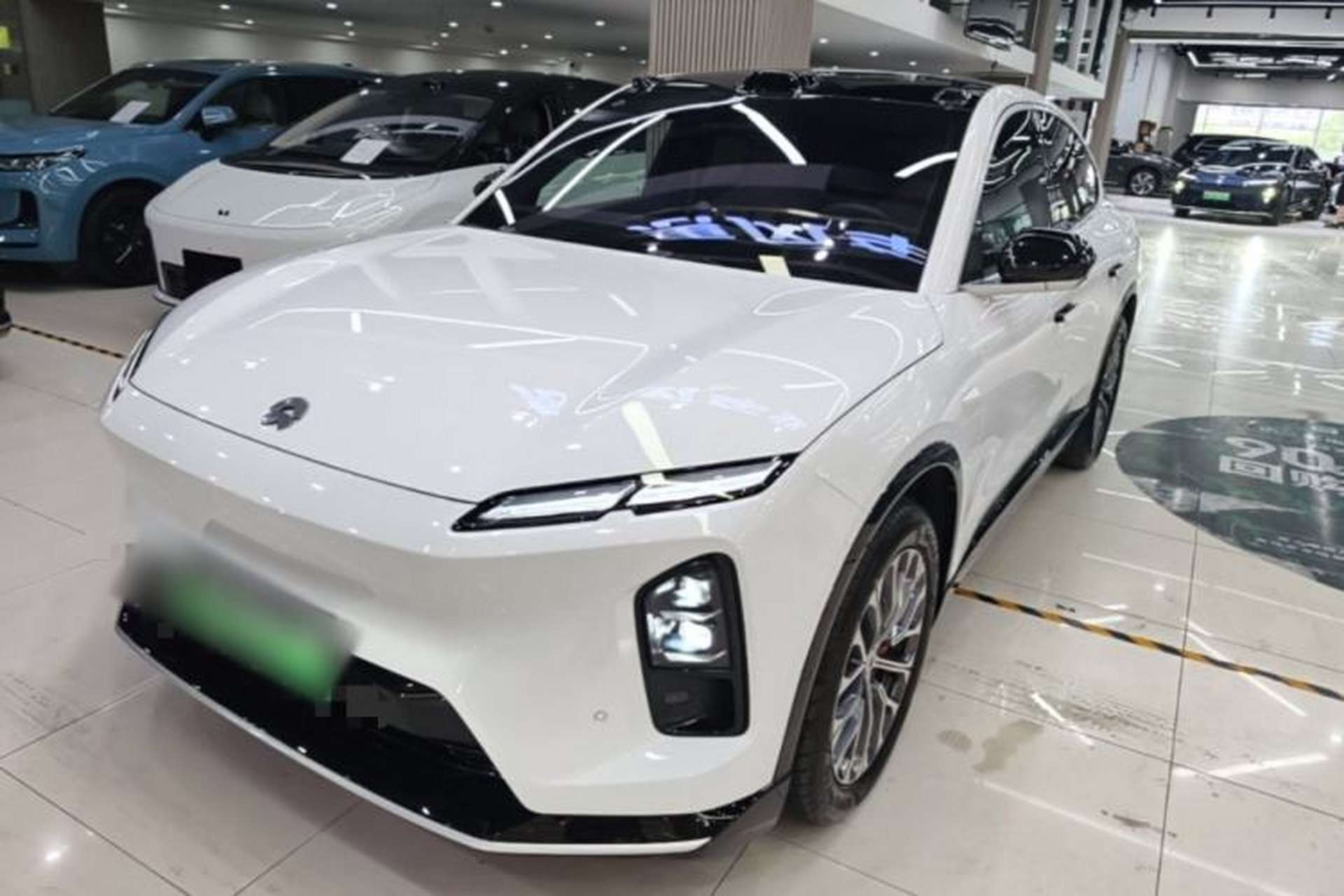 Used Nio EC6 2025 75 kWh Front Left 45 Deg