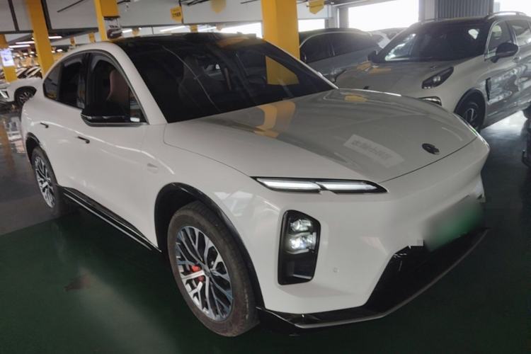 Used Nio EC6 2025 75 kWh Front Right 45 Deg