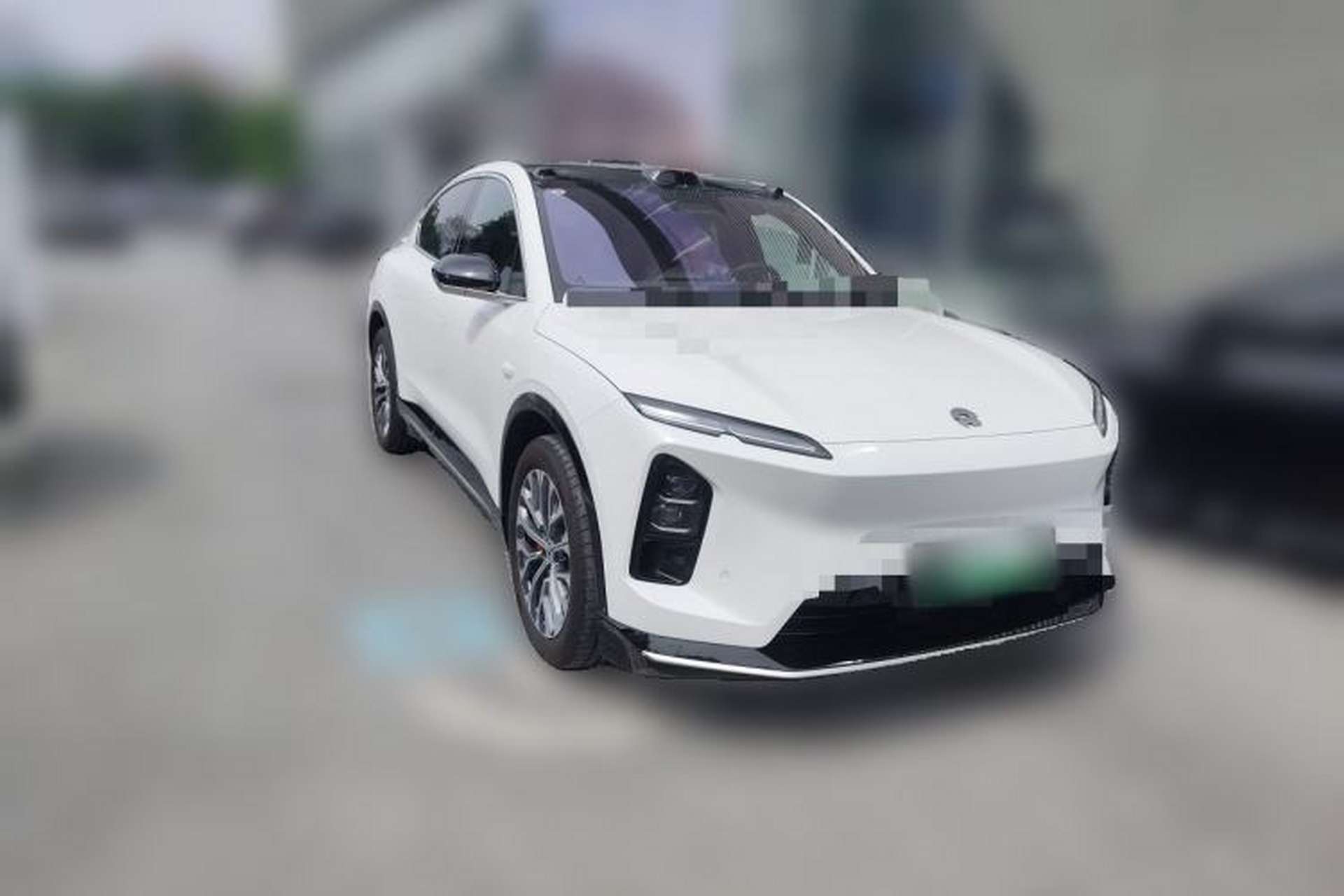 Used Nio EC6 2025 75 kWh Front Right 45 Deg
