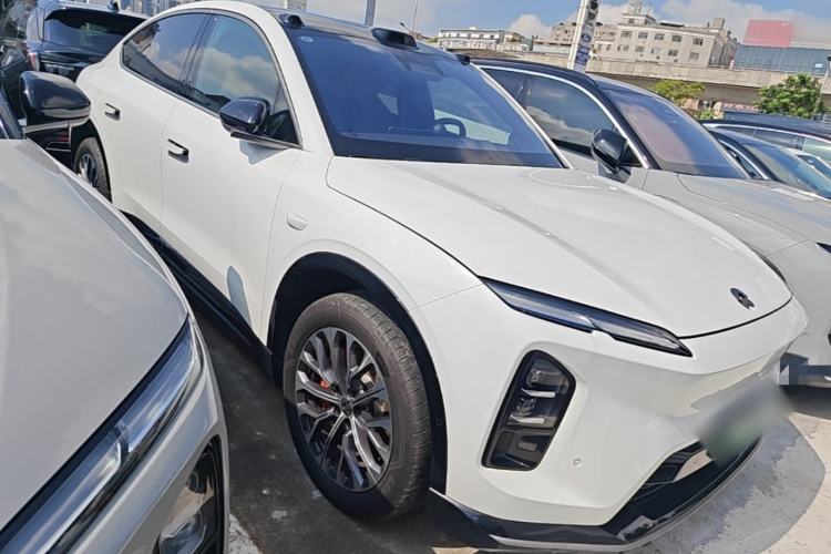 Used Nio EC6 2025 75 kWh Front Right 45 Deg