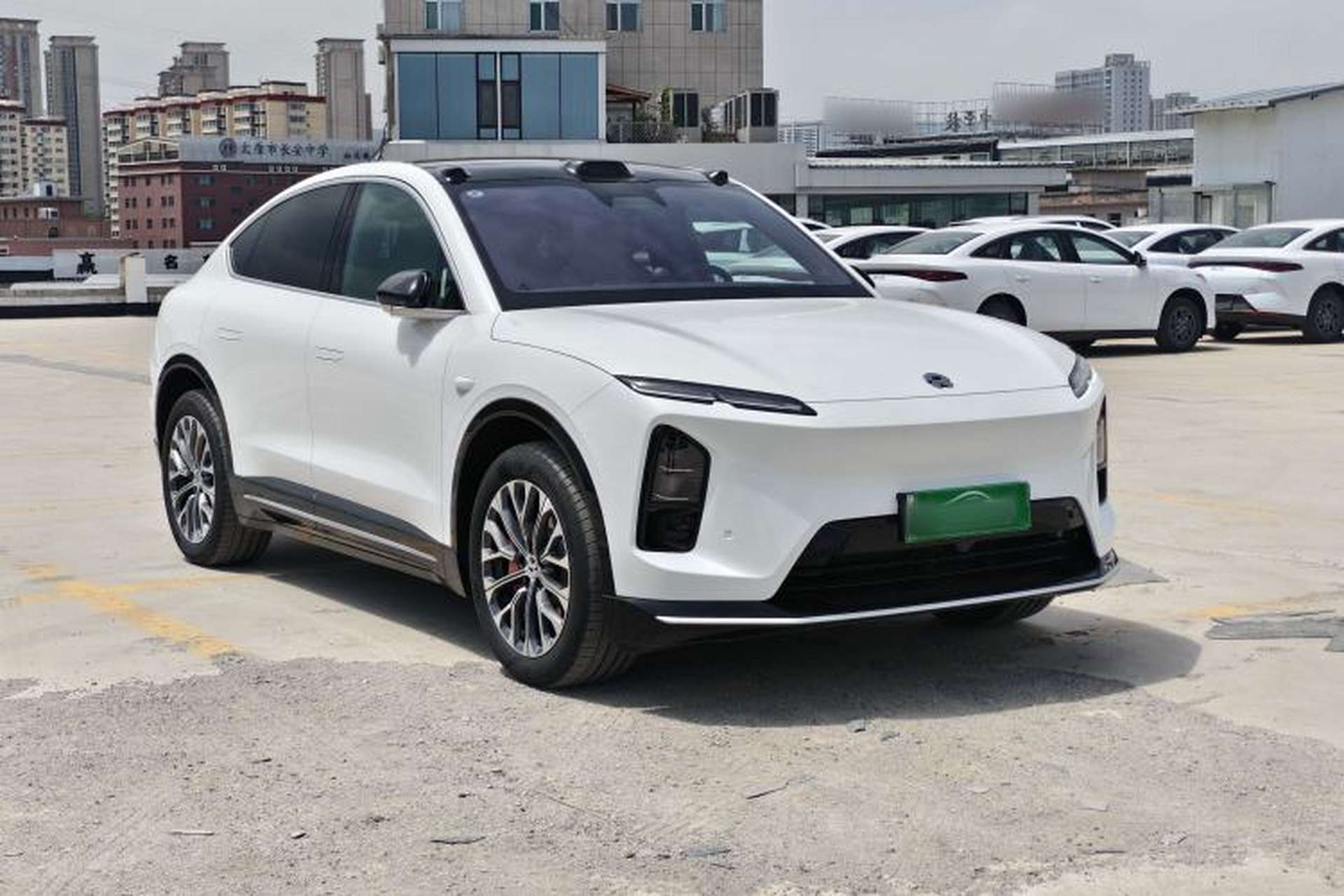 Used Nio EC6 2025 75 kWh Front Right 45 Deg
