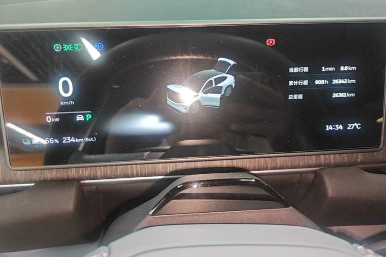Used Nio EC6 2025 75 kWh Instrument Cluster