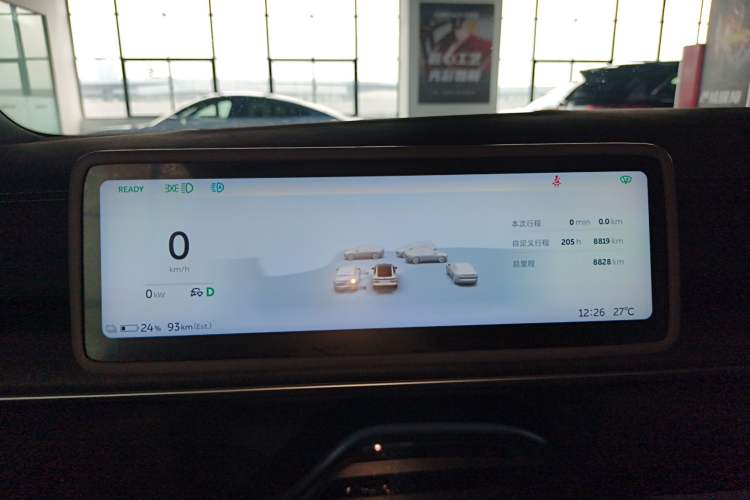 Used Nio EC6 2025 75 kWh Instrument Cluster