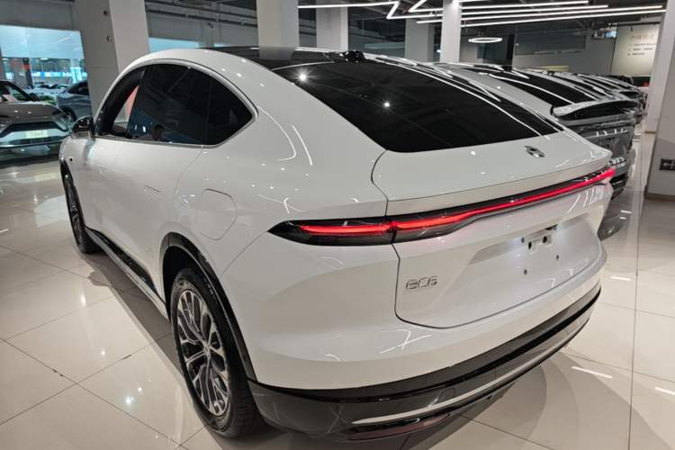Used Nio EC6 2025 75 kWh Rear Left 45 Deg