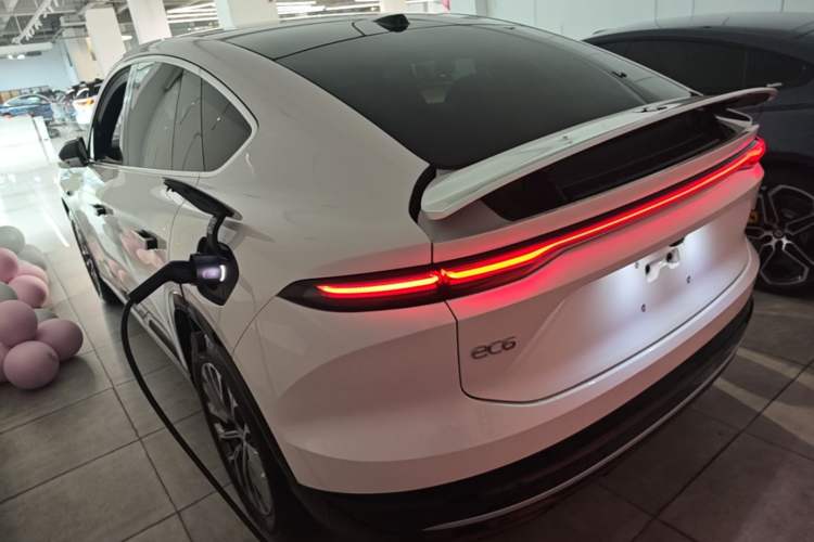 Used Nio EC6 2025 75 kWh Rear Left 45 Deg