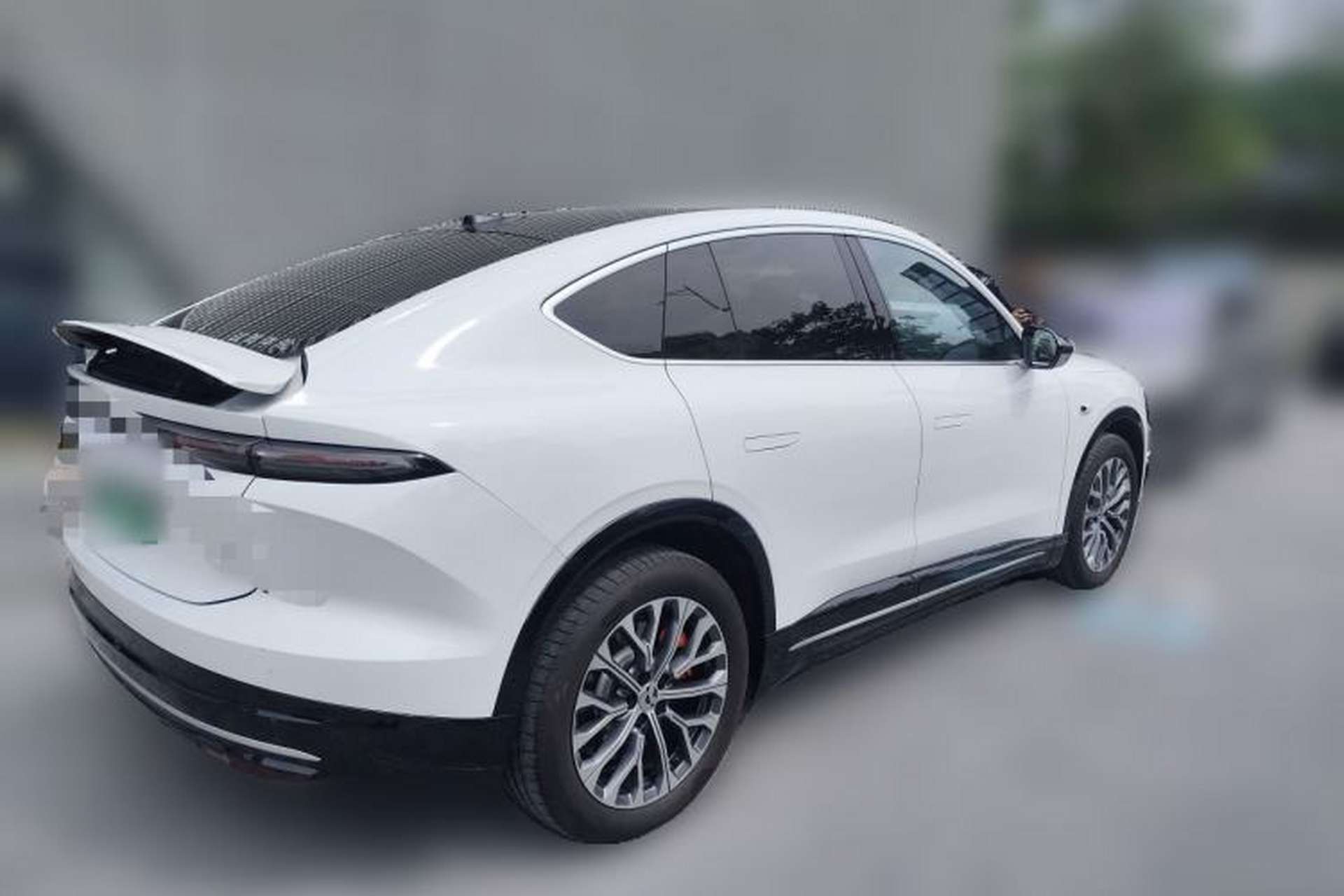 Used Nio EC6 2025 75 kWh Rear Right 45 Deg