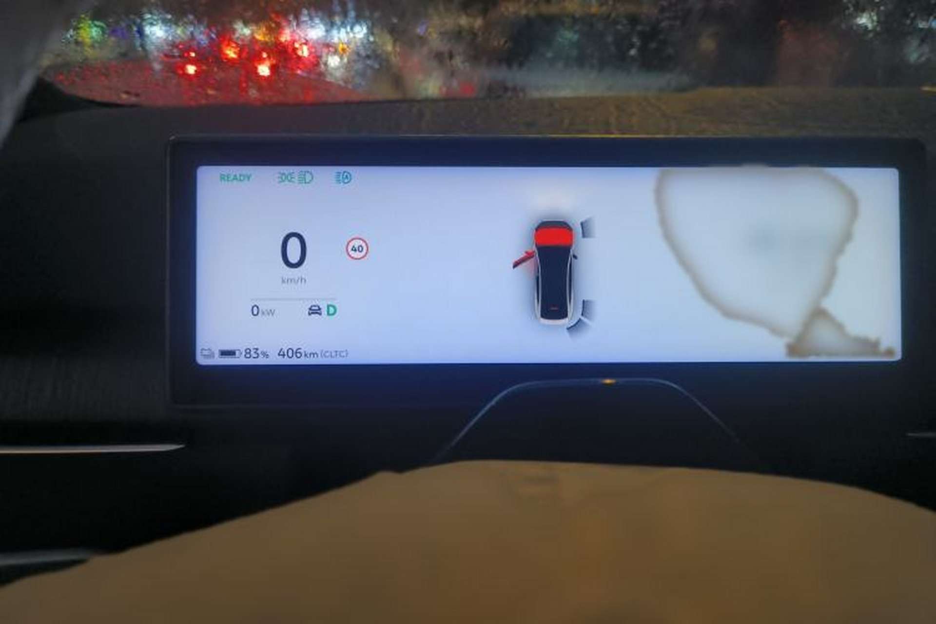 Used Nio EC7 2023 75 kWh Instrument Cluster