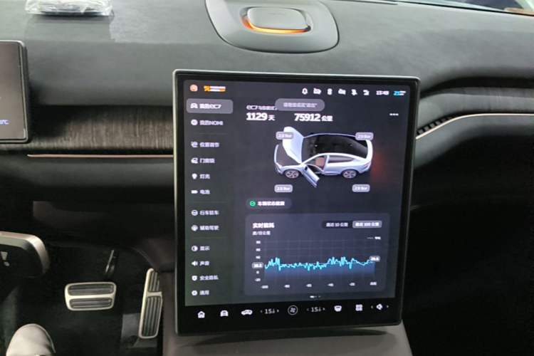 Used Nio EC7 2023 75 kWh Audio And AC Panel