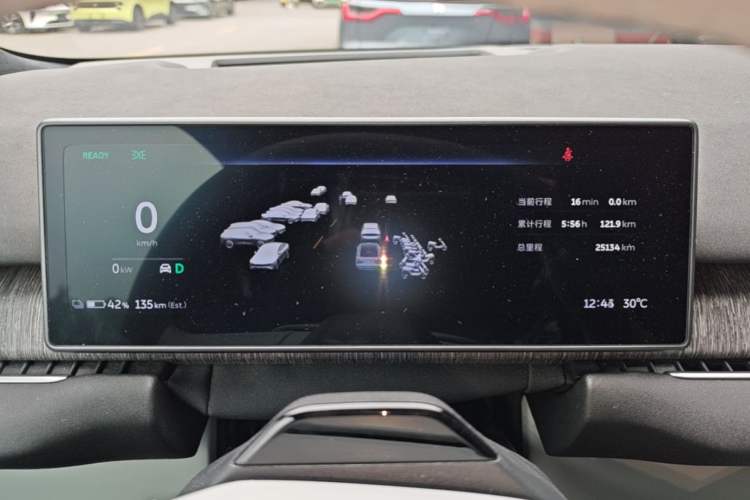 Used Nio EC7 2023 75 kWh Instrument Cluster