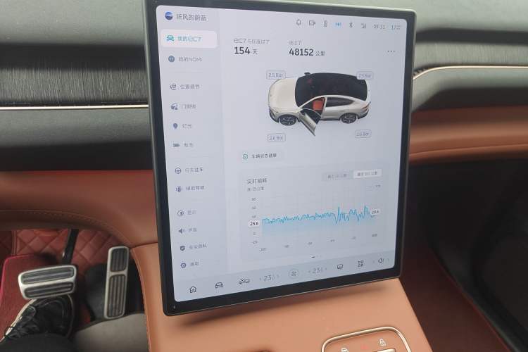 Used Nio EC7 2023 100kWh Audio And AC Panel