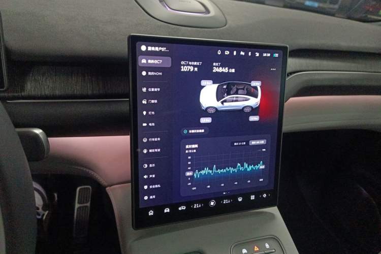 Used Nio EC7 2023 75 kWh Audio And AC Panel