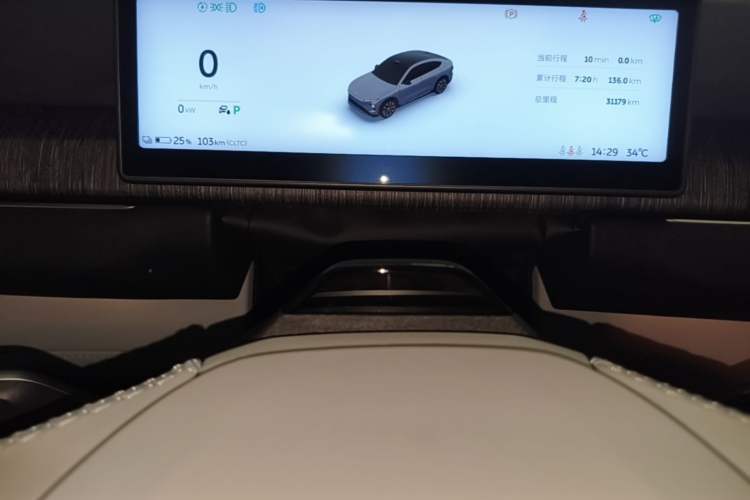 Used Nio EC7 2023 100kWh First Edition Instrument Cluster