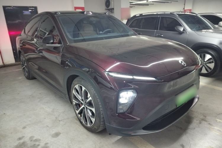 Used Nio EC7 2023 75 kWh Front Right 45 Deg