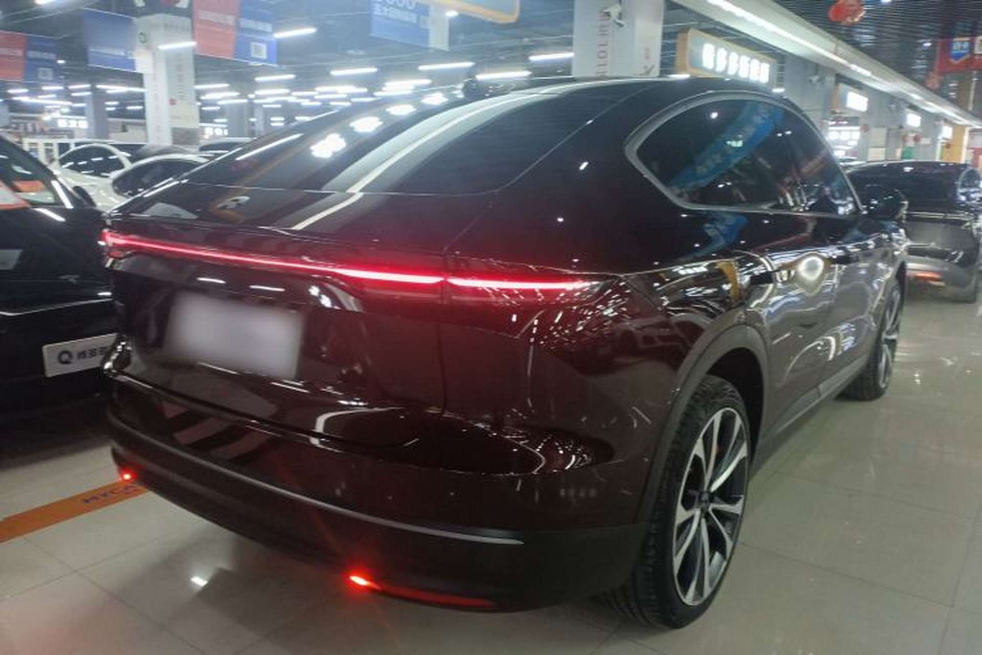 Used Nio EC7 2023 100kWh First Edition Rear Right 45 Deg
