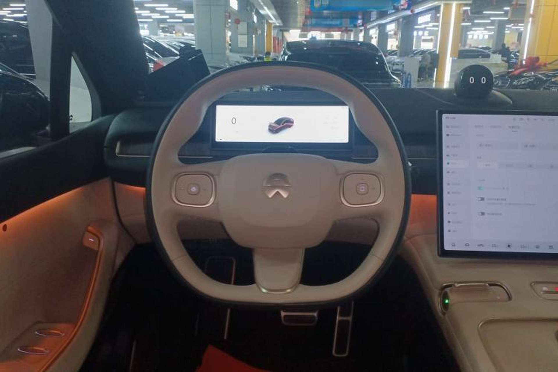 Used Nio EC7 2023 100kWh First Edition Steering Wheel