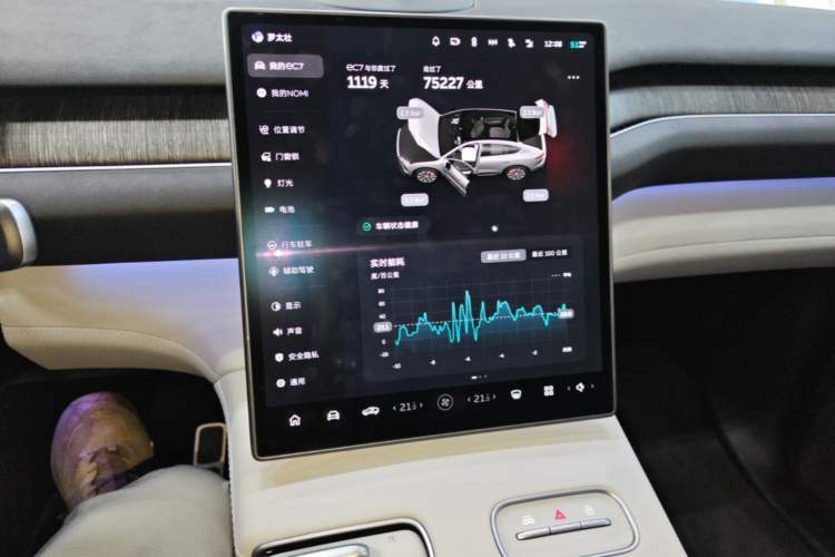 Used Nio EC7 2023 75 kWh Audio And AC Panel