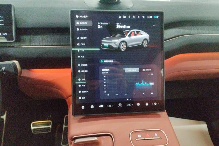 Used Nio EC7 2024 75 kWh Audio And AC Panel