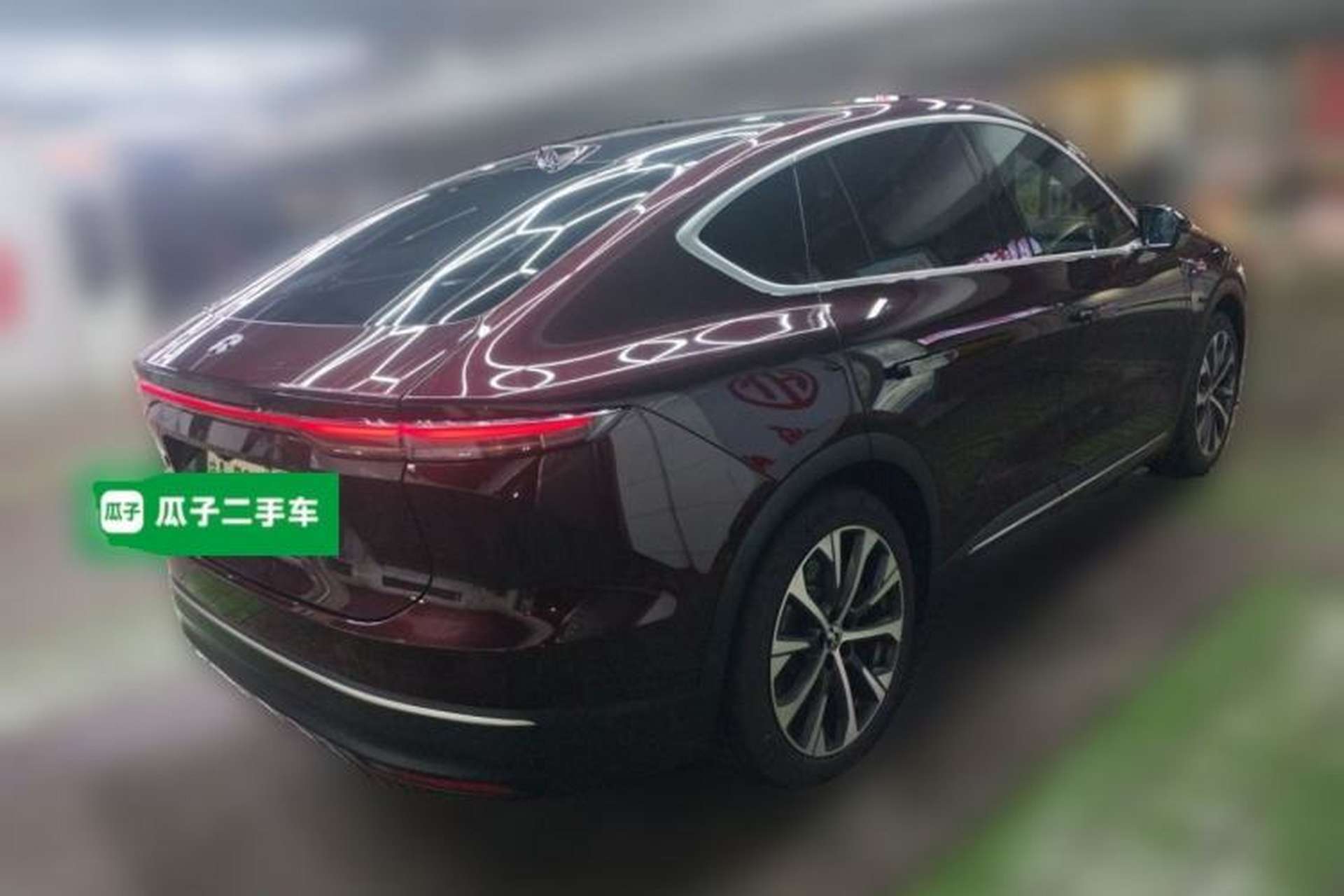 Used Nio EC7 2024 75 kWh Rear Right 45 Deg
