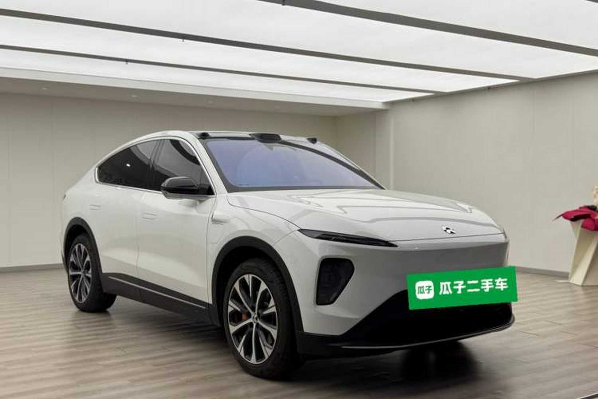 Used Nio EC7 2024 75 kWh Front Right 45 Deg