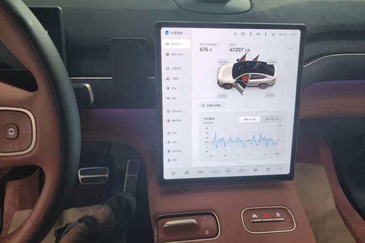 Used Nio EC7 2024 75 kWh Audio And AC Panel