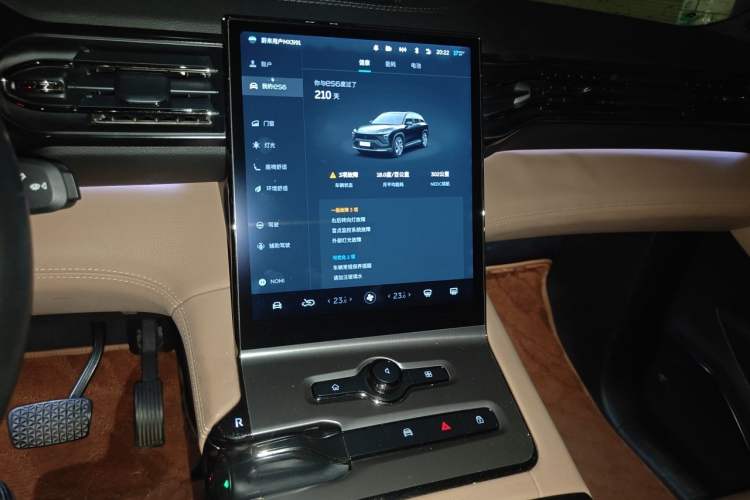Used Nio ES6 2019 430 km Performance Version Audio And AC Panel
