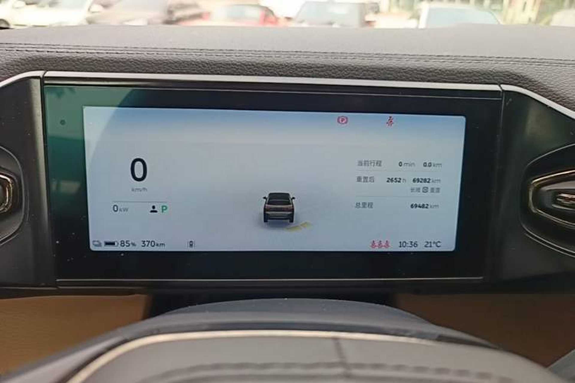 Used Nio ES6 2019 430 km Performance Version Instrument Cluster