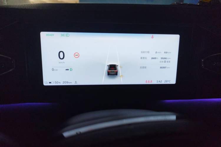 Used Nio ES6 2019 420 km Sport Version Instrument Cluster