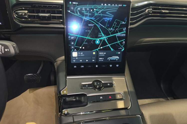 Used Nio ES6 2019 510 km Performance Version Audio And AC Panel