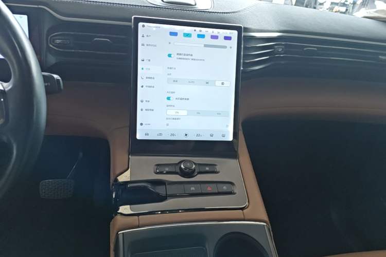 Used Nio ES6 2019 420 km Sport Version Audio And AC Panel