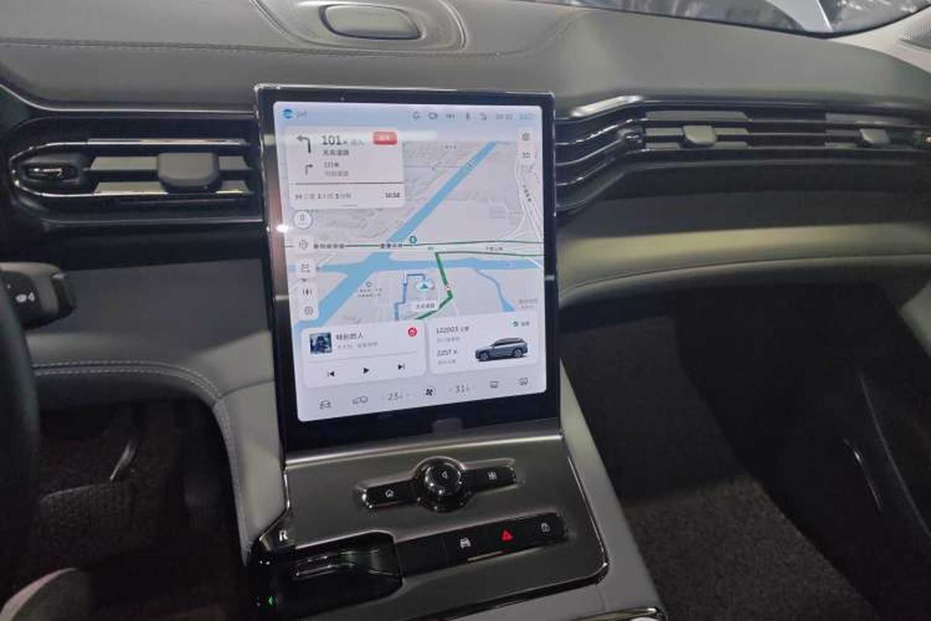 Used Nio ES6 2019 510 km Performance Version Audio And AC Panel